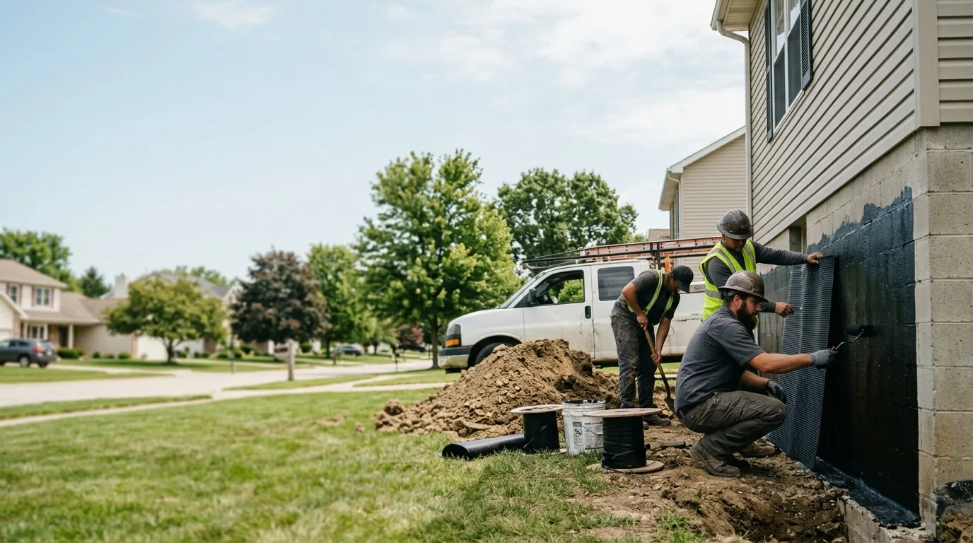Basement Waterproofing in West Union, OH near me